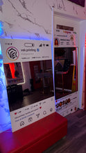 Load image into Gallery viewer, Custom Profile  LED Acrylic Mirror