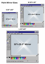 Load image into Gallery viewer, Paint LED Mirror (S/M/L)