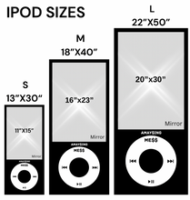 Load image into Gallery viewer, Red LED Ipod Mirror
