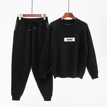 Load image into Gallery viewer, Knitted Sweater Pants Suit