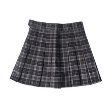 Load image into Gallery viewer, High Waist Plaid Pleated Skirts