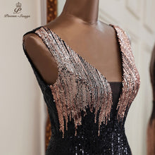 Load image into Gallery viewer, Deep V Neck Style Mermaid Evening Dresses