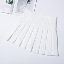 Load image into Gallery viewer, High Waist Plaid Pleated Skirts