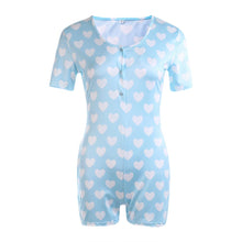 Load image into Gallery viewer, V-Neck Pajama Romper