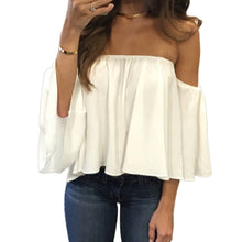Load image into Gallery viewer, Off Shoulder Blouse