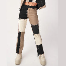 Load image into Gallery viewer, Patchwork Jeans