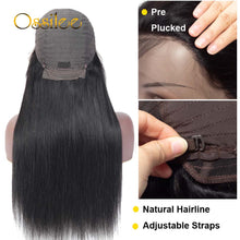 Load image into Gallery viewer, 13x4/13x6 Straight Lace Front Human Hair Wigs 360 Frontal Wigs Remy Brazilian Human Hair Lace Wigs for Women HD 5x5 Closure Wig