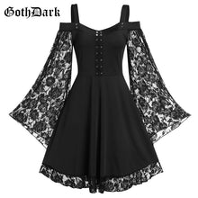 Load image into Gallery viewer, Gothic Vintage Lace Dresses