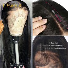 Load image into Gallery viewer, 13x4/13x6 Straight Lace Front Human Hair Wigs