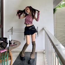 Load image into Gallery viewer, Low Waist Denim Mini Skirt