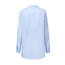Load image into Gallery viewer, Long sleeve ruched solid  blouse