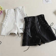 Load image into Gallery viewer, Lace Bandage High Waist Shorts