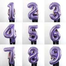 Load image into Gallery viewer, 40Inch Foil Number Balloons 5-9