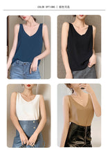 Load image into Gallery viewer, Sleeveless V-Neck Blouse