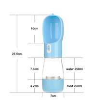 Load image into Gallery viewer, HOOPET Pet Dog Water Bottle Feeder Bowl