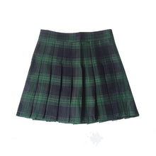 Load image into Gallery viewer, High Waist Plaid Pleated Skirts