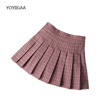 Load image into Gallery viewer, Plaid Mini Skirt