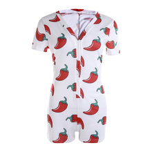 Load image into Gallery viewer, V-Neck Pajama Romper