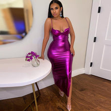 Load image into Gallery viewer, Reflective Maxi Dress