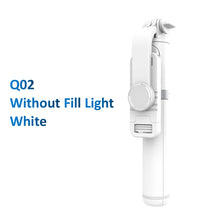 Load image into Gallery viewer, LED Wireless bluetooth selfie stick foldable mini tripod with shutter remote