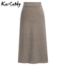 Load image into Gallery viewer, KarSaNy Autumn Winter Knit Pencil Skirt