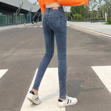 Load image into Gallery viewer, Stretch High Waist Classic Retro Jeans