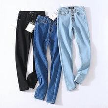 Load image into Gallery viewer, Vintage Skinny Pencil Jeans