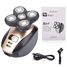 Load image into Gallery viewer, 5 In 1 4D Men Electric Shaver