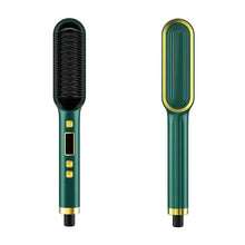 Load image into Gallery viewer, Unisex Hair Straightener Men Beard Comb Tourmaline Ceramic