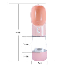 Load image into Gallery viewer, HOOPET Pet Dog Water Bottle Feeder Bowl
