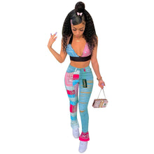 Load image into Gallery viewer, Bandana Print Jeans