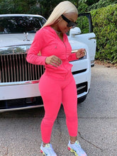Load image into Gallery viewer, Sporty Jacket &amp; leggings sets