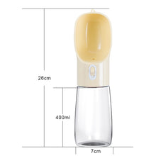 Load image into Gallery viewer, HOOPET Pet Dog Water Bottle Feeder Bowl