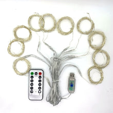 Load image into Gallery viewer, LED String Lights /Christmas Decoration Remote Control USB
