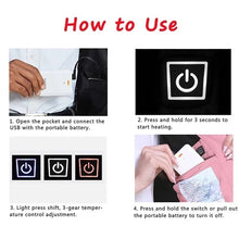 Load image into Gallery viewer, Unisex 9 Area Heated Vest