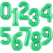 Load image into Gallery viewer, 40Inch Foil Number Balloons 5-9