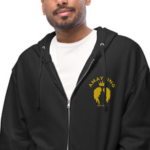 Load image into Gallery viewer, AMAY$ING Unisex fleece zip up hoodie